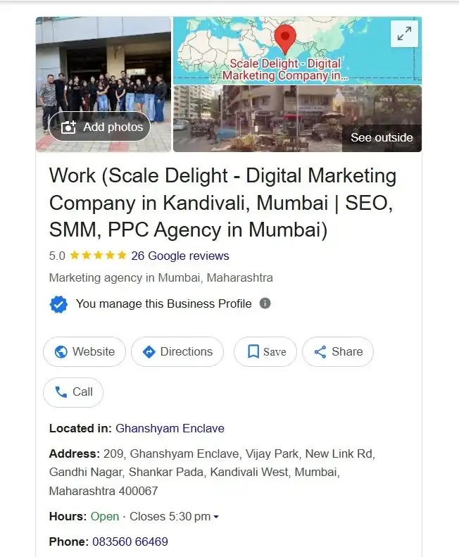 google business images